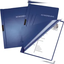 Durable Bewerbungsmappe A4 Blau