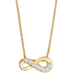 Elli PREMIUM Infinity Unendlich Liebe Topas 585 Gelbgold Ketten   Damen 