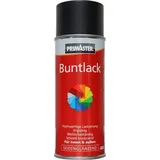Lackspray 400ml Verkehrsschwarz Seidenglänzend Wetterfest Sprühlack - Primaster