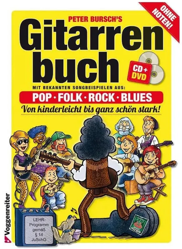 Voggenreiter Peter Bursch's Gitarrenbuch - Lehrbuch