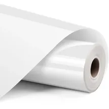 loklik Bügelfolie Plotterfolie, Basic, 30,5 x 180 cm (Weiß)