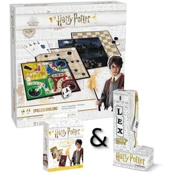 Harry Potter Spielebundle - Spielesammlung + WHOT! + LEX GO!