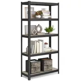 Songmics Lagerregal, mit 5 Ebenen