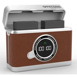 PATONA Platinum Dual Ladebox USB-C Fuji NP-W126