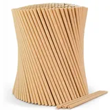 Wisefood Trinkhalme Papier Ø 0,6 x 20 cm 500 St. Braun