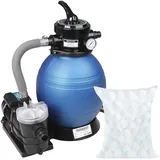 monzana Sandfilteranlage blau 25 l