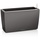LECHUZA Cararo Komplettset 75 x 30 x 43 cm anthrazit metallic