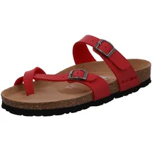 ROHDE Damen Zehentrenner Pantolette Alba 5594, Größe:38 EU, Farbe:Rot