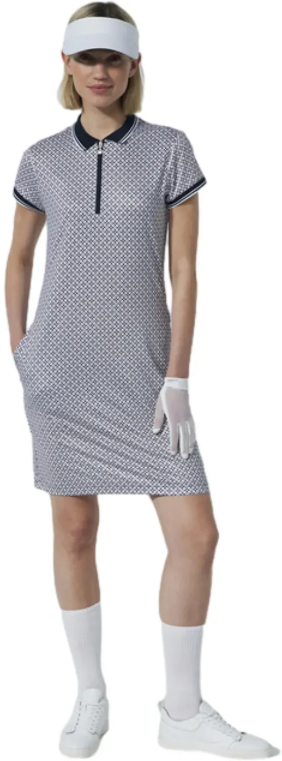 Daily Sports Kleid Mosaic Cap S, navy/rosa