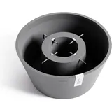 Ecopots Ecopots, Weihnachtsbaumständer robust - handgefertigt bis 3m Bäume Ø50cm UV-beständig rund grau