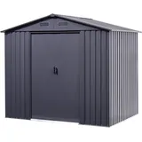 Floraworld Gartenhaus 2 x 2,36 m Anthrazit