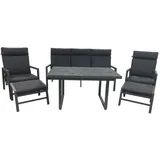 Greemotion Canberra Set 6-tlg. Schwarz/Grau