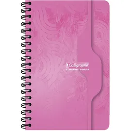 Calligraphe 10x Notizbuch Drahtbindung 50bl 70g Q.5x5 Sortiert 76C