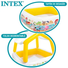 Intex Sun Shade Planschbecken 157 x 157 x 122 cm