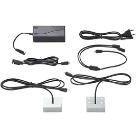 BOXI 2er Universal-Doppel-USB-Set Boxi ¦ silber ¦ Maße (cm): B: 5 H: 10 T: 2.0