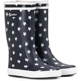 Aigle Unisex Kinder Lolly POP Theme Gummistiefel, Marineblauer Stern