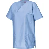 Clinotest Kasack Damen & Herren - 95 Grad waschbare, kochfeste Kasacks ohne Einlaufen - Schlupfkasack aus 50% Baumwolle, 50% Polyester - Berufsbekleidung Pflege & Krankenhaus - Krankenschwester Shirt - XS