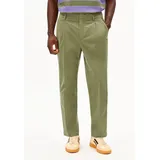 ARMEDANGELS TAAMIR PLEATED Regular Fit Chinohose Grün 32