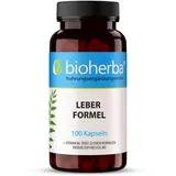 Mariendistel Löwenzahn Komplex Kapseln Hochdosiert 100 Stk. Leber Entgiften Silymarin Großer Klette Acetyl-L-Cystein NAC Alpha-Liponsäure und Vitamin B6 von BIOHERBA