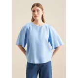 Seidensticker Shirtbluse Schwarze Rose Blau 40