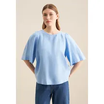 Seidensticker Shirtbluse Schwarze Rose Blau 40