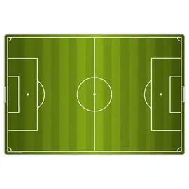 cover-your-desk Schreibtischunterlage für Kinder Fußballfeld, aus hochwertigem Vinyl , 60 x 40 cm