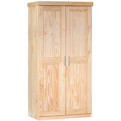 Leovra Kleiderschrank 2 Türen, natur.
