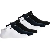 Emporio Armani CASUAL COTTON Sneakersocken 6er Pack Bunt 43-46