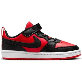 Nike Court Borough Low ReSneaker Kinder 600 university red/black-white 27.5