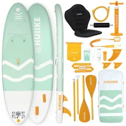 Stand Up Paddling Board Premium Zubehör, HUIIKE, Grün, große Stabilität 305 MM