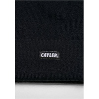 CAYLER & SONS Unisex CS3000-C&S Basic Beanie-Mütze, Black, one Size