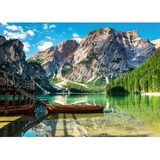 Ravensburger Puzzle 12000363 1000 Teile - Pragser Wildsee, Dolomiten, Südtirol - Puzzle für Erwachsene und Kinder ab 14 Jahren, Puzzle mit Landschafts-Motiv, [Exklusiv bei Amazon]