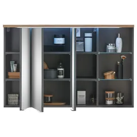 mömax Spiegelschrank MEMPHIS Grau