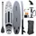 e4fun Stand Up Paddle Board 320 x 81 x 15 cm grau