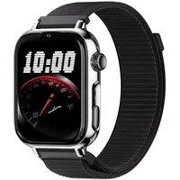 SaveFamily SaveWatch Plus 2 GPS+Cellular 49,8 mm Silber Stoffarmband Black Night