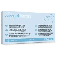 gettested Trächtigkeitstest für Hunde und Katzen 1 St.