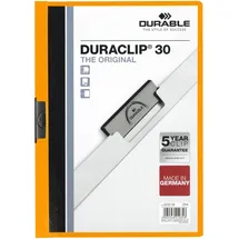Durable Schnellhefter Duraclip A4 Orange 25 St.
