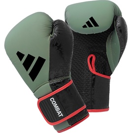 adidas Combat 50 Boxhandschuhe - grün/schwarz