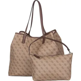 GUESS Victtoria Shopper Tasche 40 cm braun