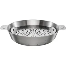 Fiskars Grillkorb Ø 30 cm Edelstahl schwarz