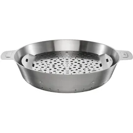 Fiskars Grillkorb Ø 30 cm Edelstahl schwarz