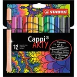 Stabilo Cappi Arty 12 St. mehrfarbig
