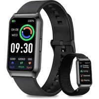 Smartwatch mit Telefonfunktion Aluminiumgehäuse Fitnessuhr Fitness Tracker