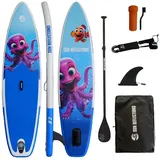 SUP-Board Sun Reflections Kids SUP 8'2 aufblasbar Kinder Board Paddel Set