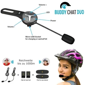Buddy Chat Bluetooth Intercom Duo