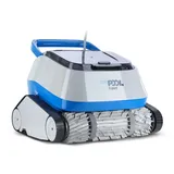 Poolroboter MY POOL BWT "POOLROBOTER POWER ONE4ALL" Poolbodensauger grau reinigt Boden, Wand und Wasserlinie