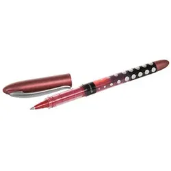 WESTCOTT PULSAR Tintenroller schwarz/rot 0,5 mm, Schreibfarbe: rot, 1 St.