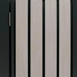 MCW Mülltonnenverkleidung O67 122 x 132 x 84 cm anthrazit