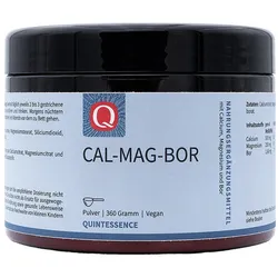 Quintessence Cal-Mag-Bor Pulver - Hohe Bioverfügbarkeit 360 g