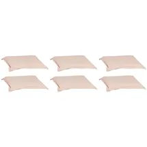 BEO Bankauflage 6 St. 1-er 100 x 50 x 5 cm beige